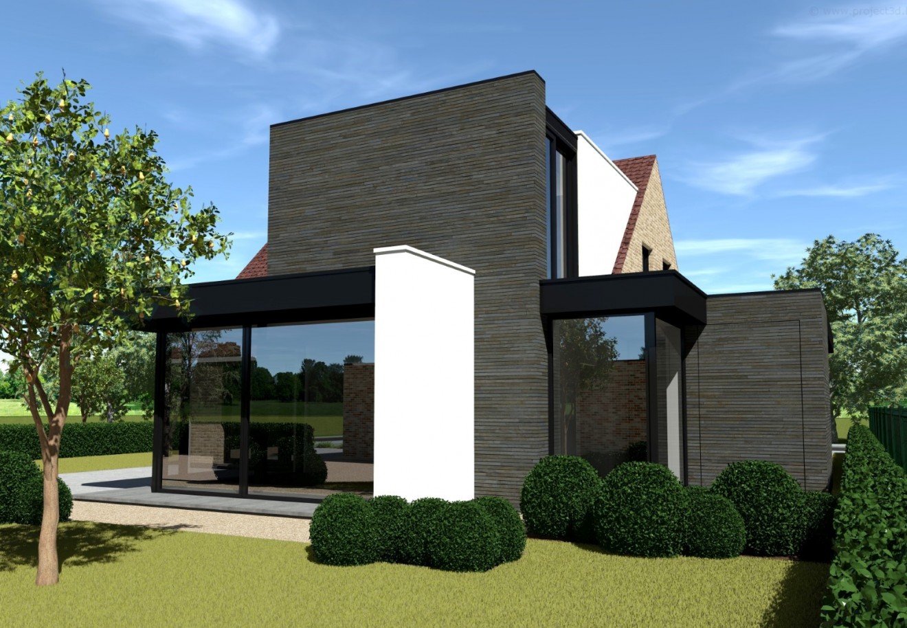 Architect- en ingenieursbureau Andries & Vuylsteke - Uitbreiding bestaande woning