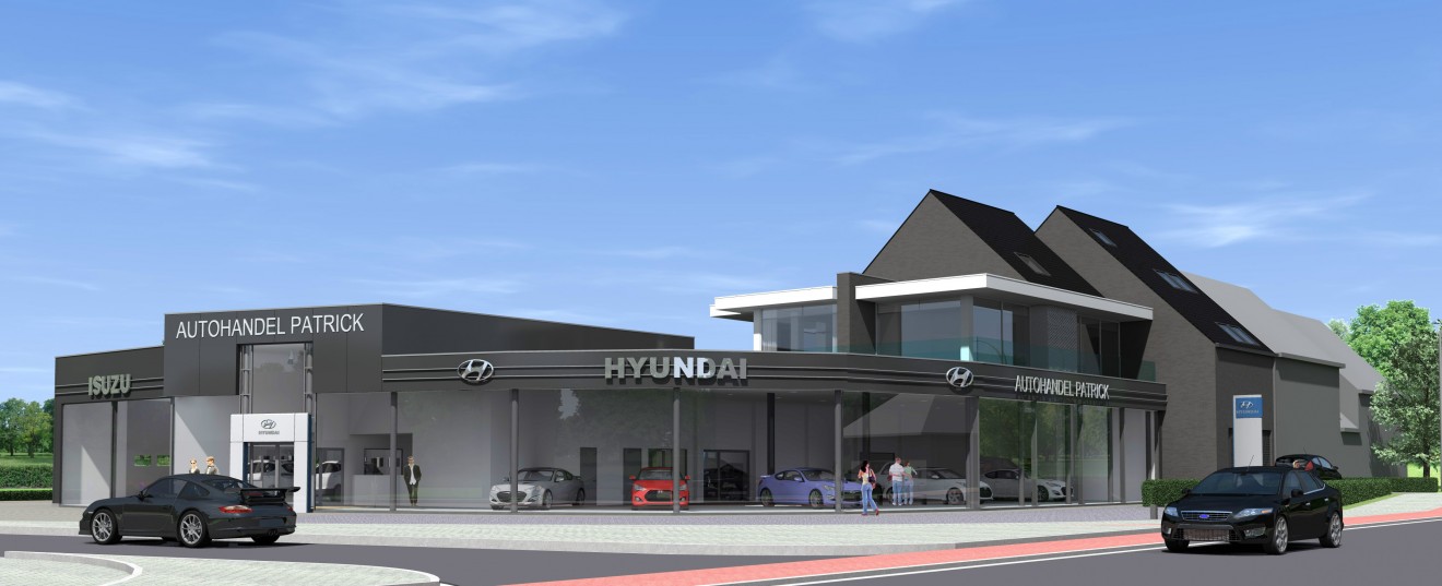 Architect- en ingenieursbureau Andries & Vuylsteke - Uitbreiding garagecomplex met appartementen