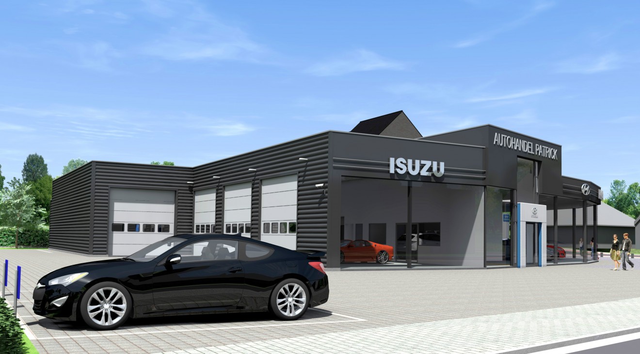 Architect- en ingenieursbureau Andries & Vuylsteke - Uitbreiding garagecomplex met appartementen