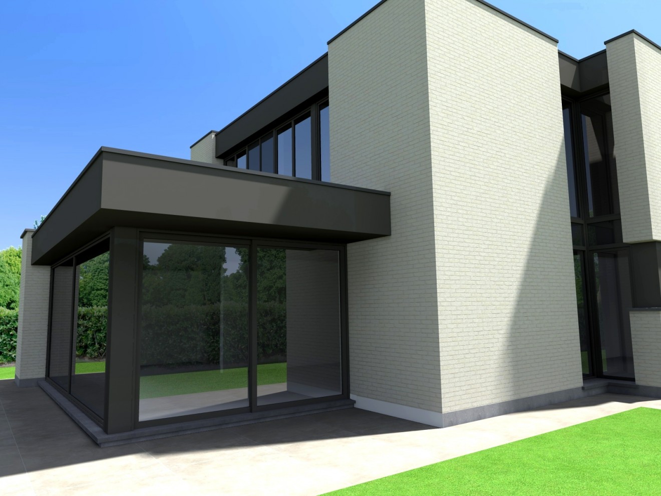 Architect- en ingenieursbureau Andries & Vuylsteke - Nieuwbouwwoning  Merelbeke
