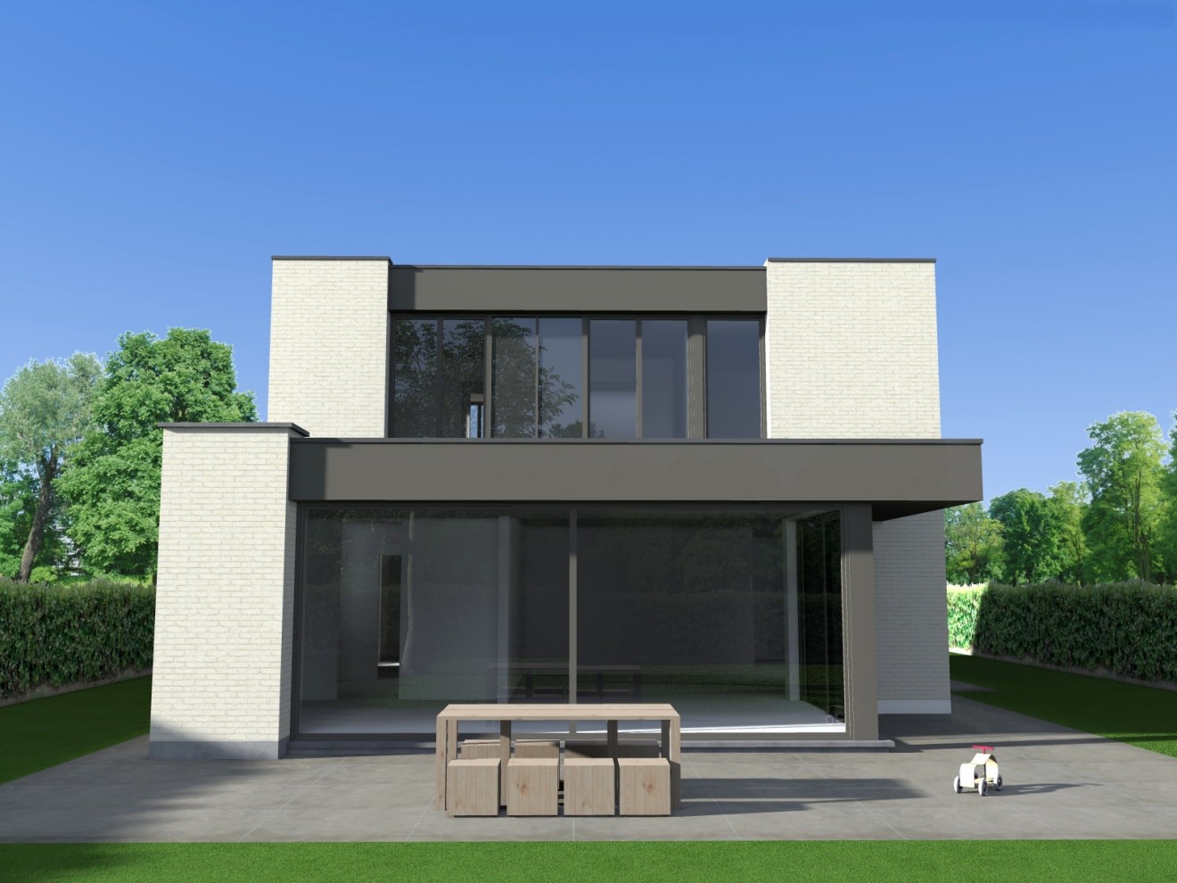 Architect- en ingenieursbureau Andries & Vuylsteke - Nieuwbouwwoning  Merelbeke