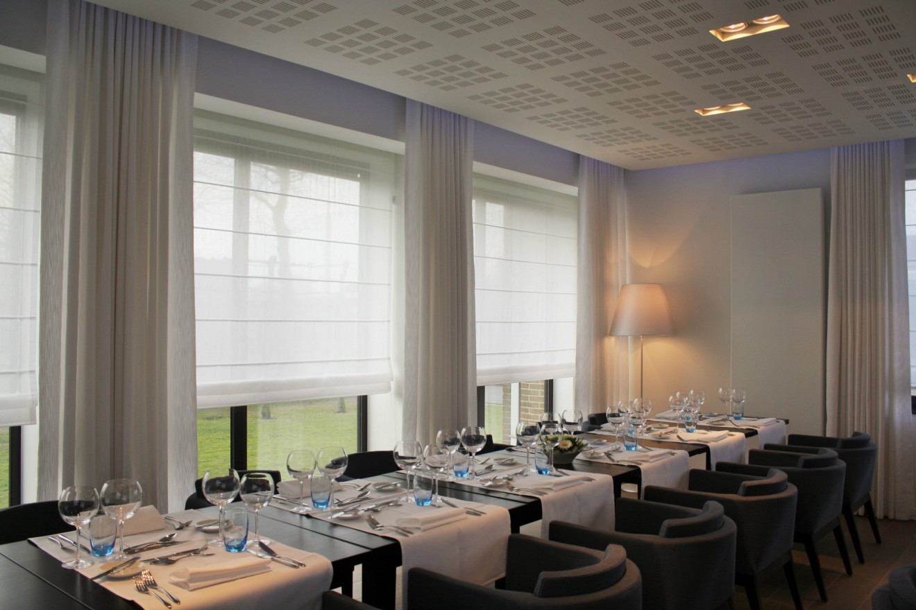 Architect- en ingenieursbureau Andries & Vuylsteke - Renovatie ziekenhuisrestaurant met vip ruimte.