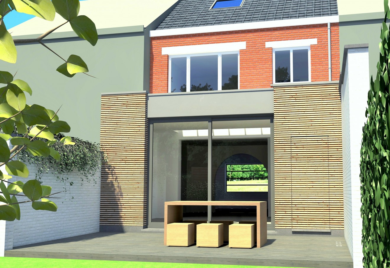 Architect- en ingenieursbureau Andries & Vuylsteke - Verbouwing woning Gent