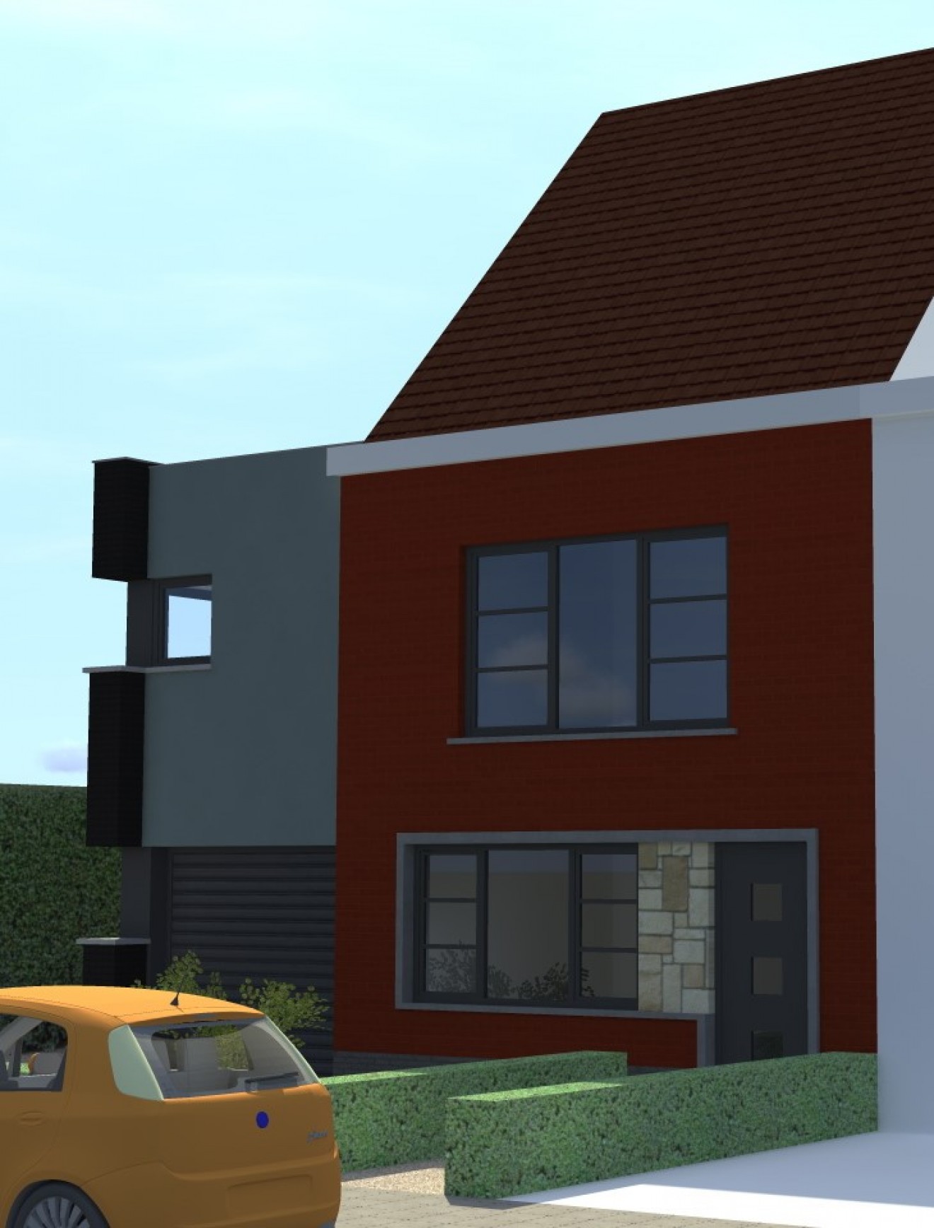 Architect- en ingenieursbureau Andries & Vuylsteke - Verbouwing woning Evergem