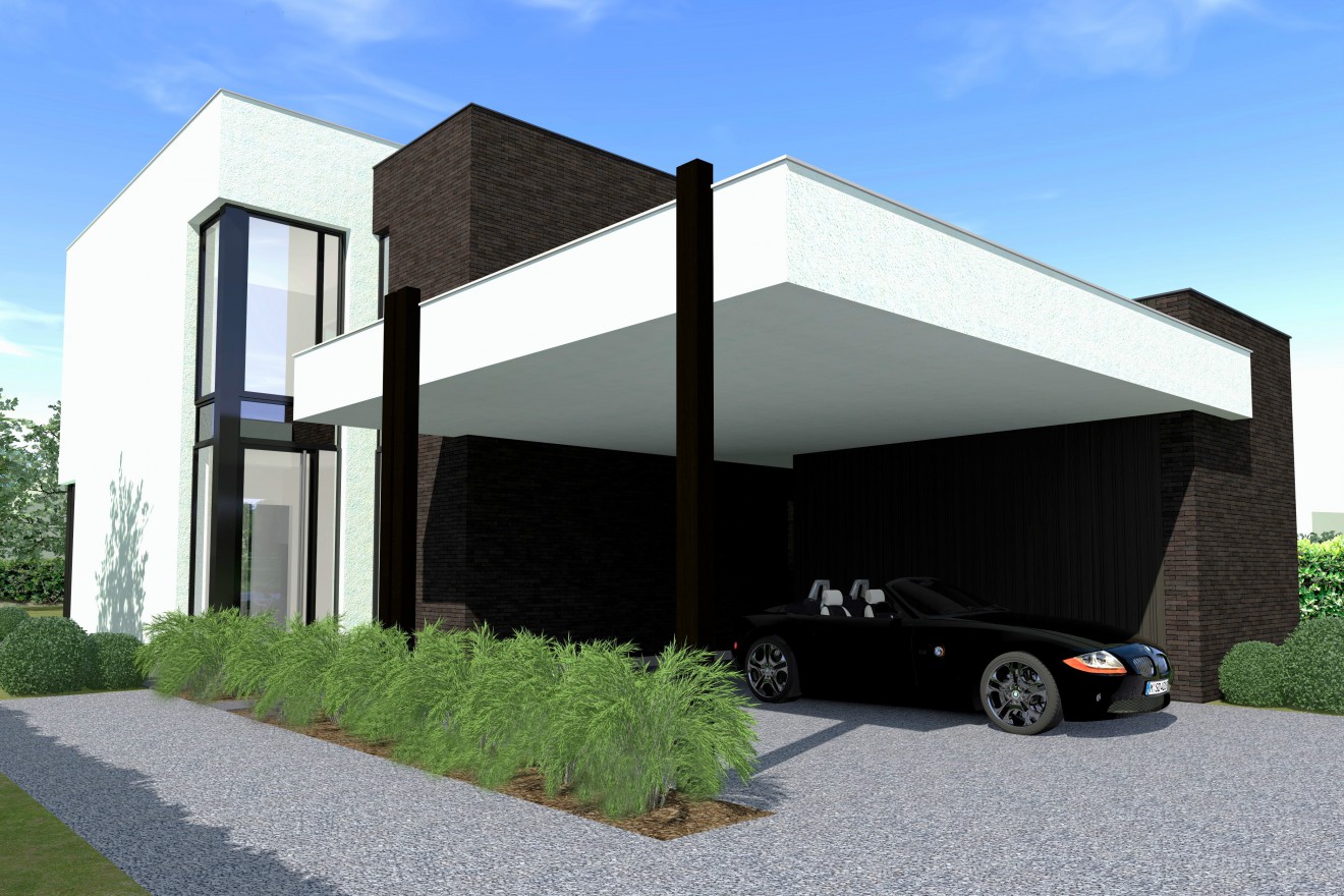 Architect- en ingenieursbureau Andries & Vuylsteke - Nieuwbouwwoning Asper - Gavere