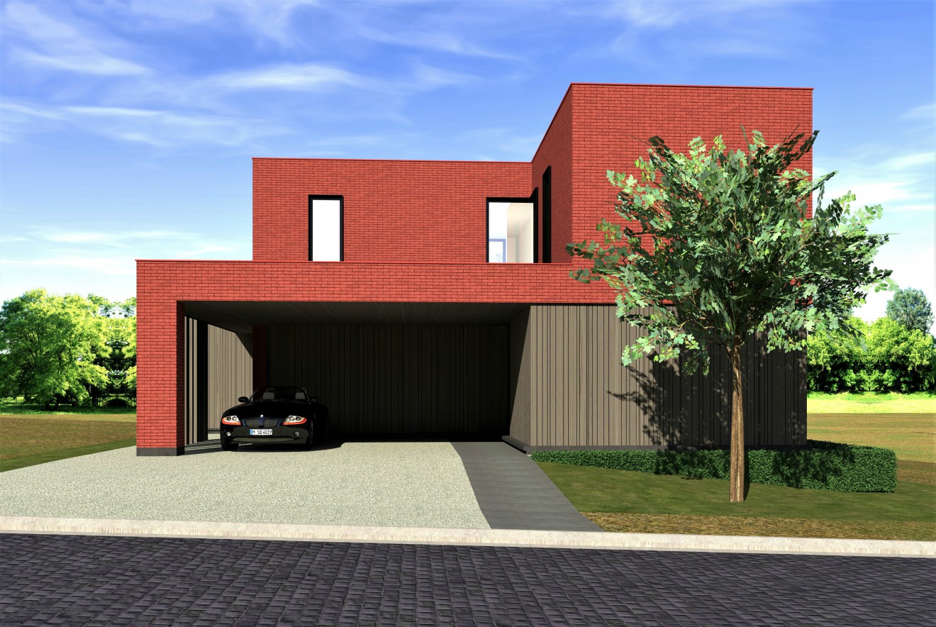 Architect- en ingenieursbureau Andries & Vuylsteke - Nieuwbouwwoning Zingem