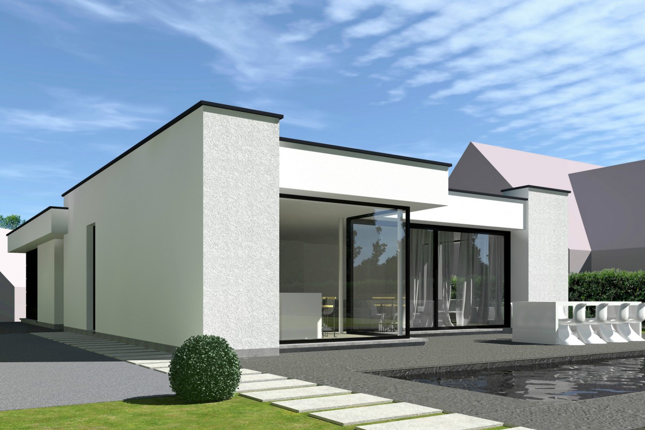 Architect- en ingenieursbureau Andries & Vuylsteke - nieuwbouwwoning in Aaigem