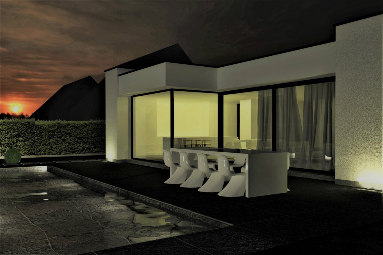 Architect- en ingenieursbureau Andries & Vuylsteke - nieuwbouwwoning in Aaigem