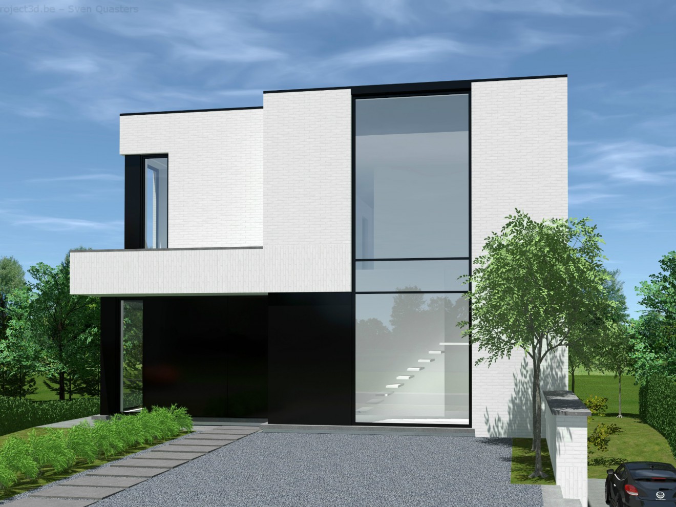 Architect- en ingenieursbureau Andries & Vuylsteke - Nieuwbouwwoning Semmerzake
