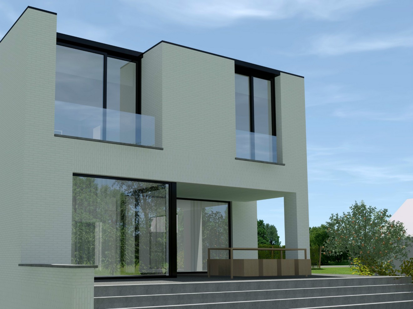 Architect- en ingenieursbureau Andries & Vuylsteke - Nieuwbouwwoning Semmerzake