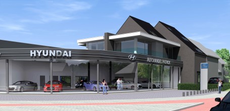 Architect- en ingenieursbureau Andries & Vuylsteke - Uitbreiding garagecomplex met appartementen