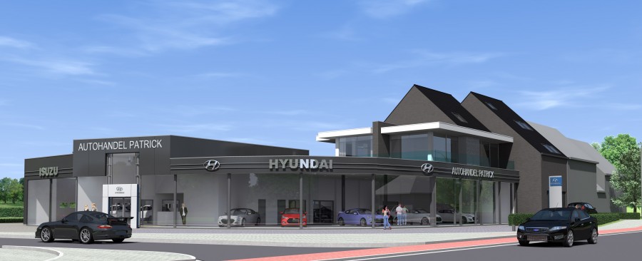 Architect- en ingenieursbureau Andries & Vuylsteke - Uitbreiding garagecomplex met appartementen
