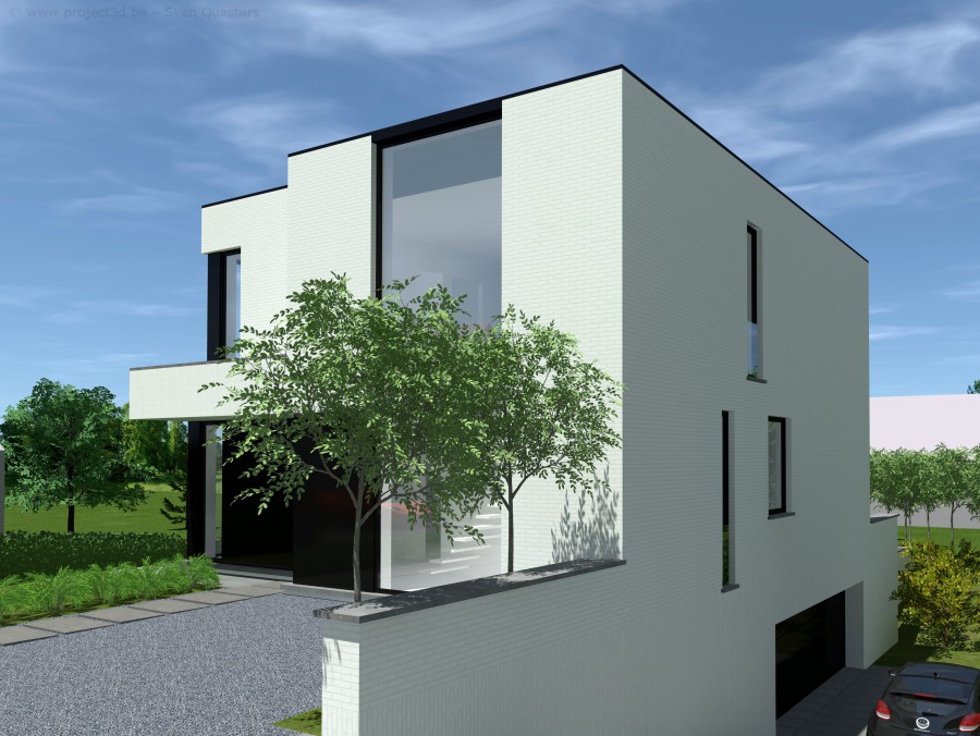 Architect- en ingenieursbureau Andries & Vuylsteke - Nieuwbouwwoning Semmerzake
